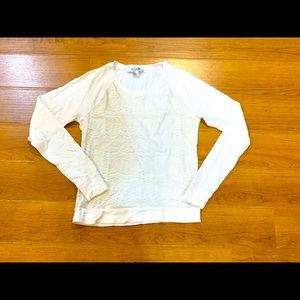 Forever 21 Lace Sweatshirt Juniors Small